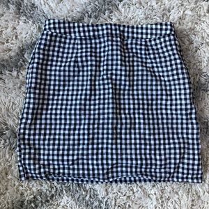 Forever 21 size medium gingham skirt